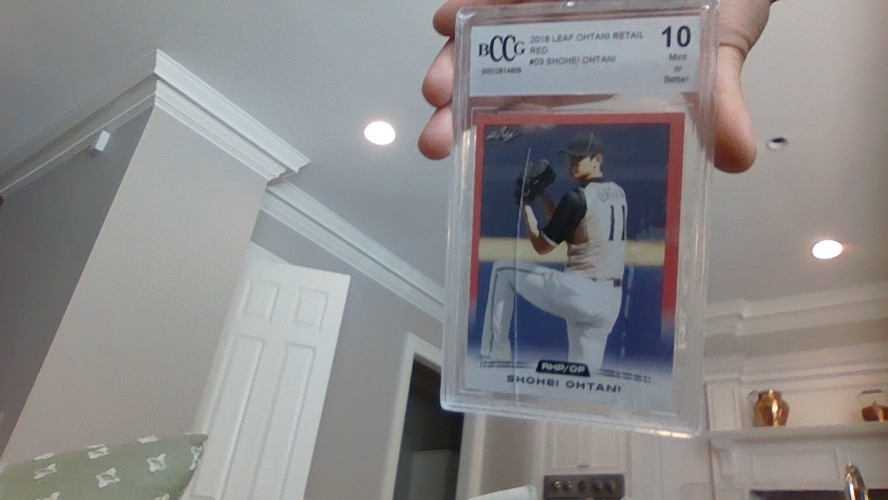Shohei Ohtani Baseball card