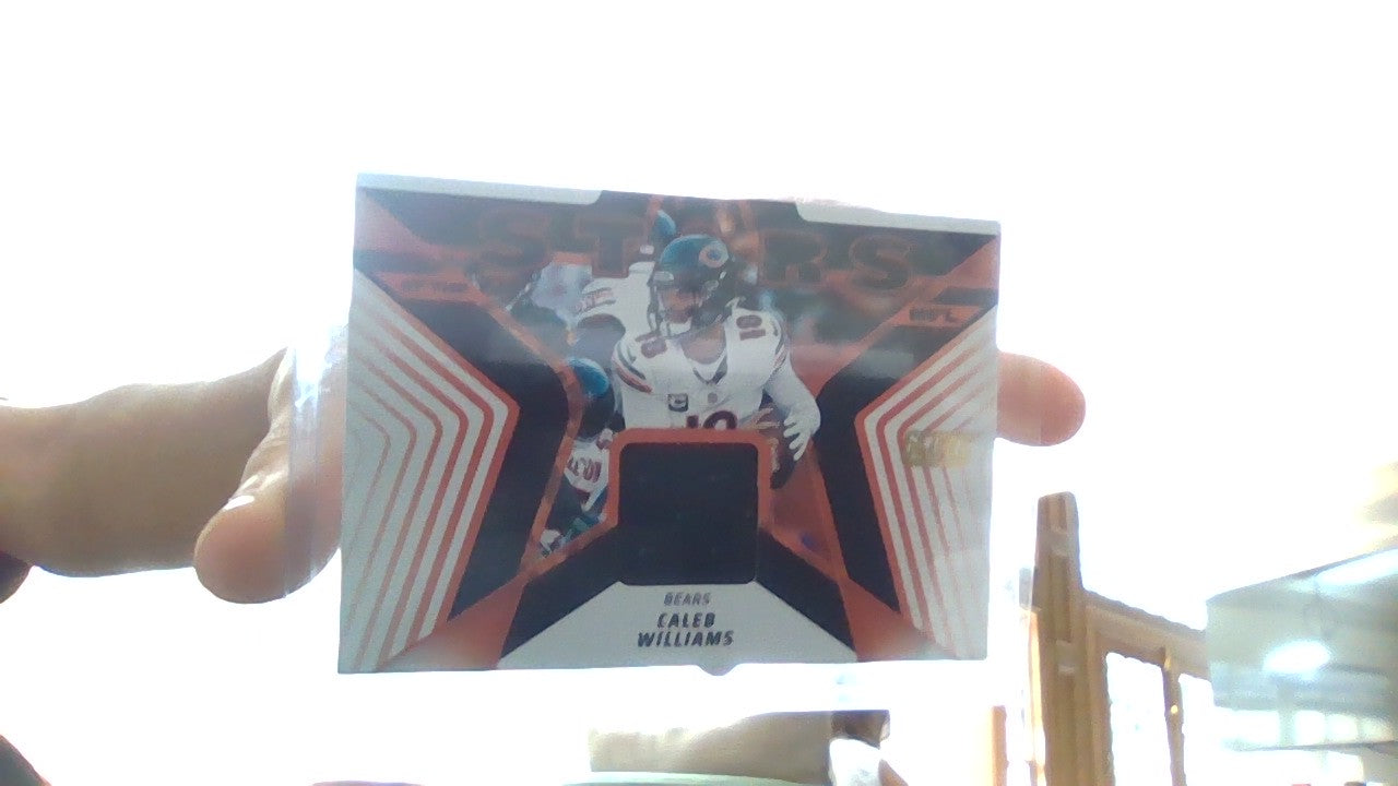 Caleb Williams football card